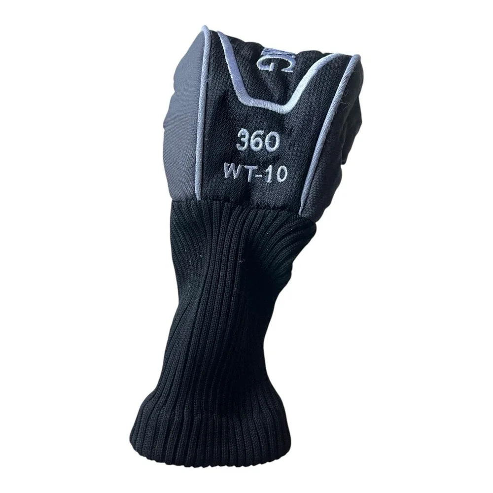 US Kids USKG WT-10 360 Driver Golf Club Headcover Head Cover Sock Black